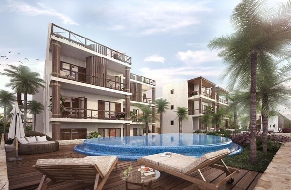 Outdoor pool