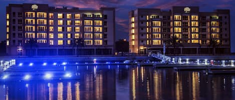 Front of property - evening/night