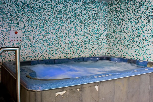 Bubbelpool inomhus