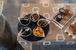 朝食ビュッフェ