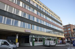 Majoituspaikan julkisivu
