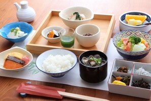 朝食スペース