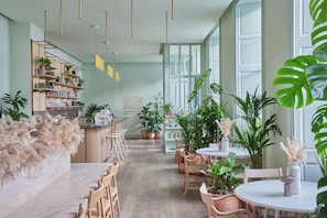 Sala de estar en el lobby