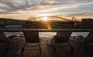 Piscine sur le toit