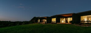 Front of property – evening/night