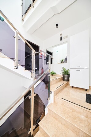 Interior entrance