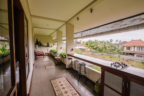 Vista del balcone
