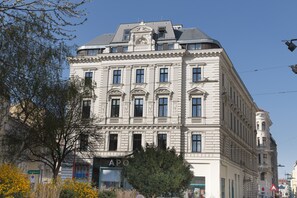 Fassade der Unterkunft