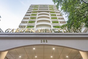 Fassade der Unterkunft