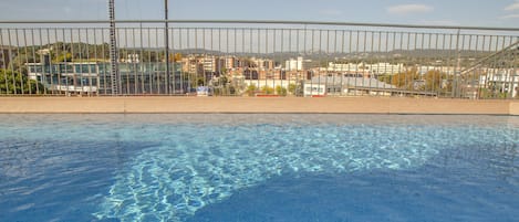 Piscine sur le toit