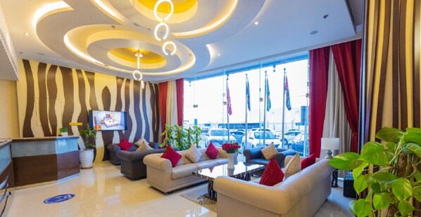Lobby sitting area