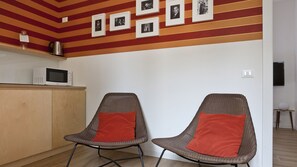 Sittområde i lobbyn