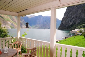 Blick vom Balkon