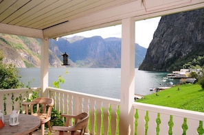 Vista del balcone