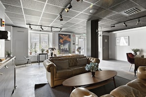 Sitzecke in der Lobby