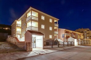 Front of property – evening/night