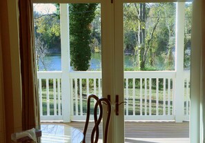 Gorgeous river view from the upstairs Master Bedroom/