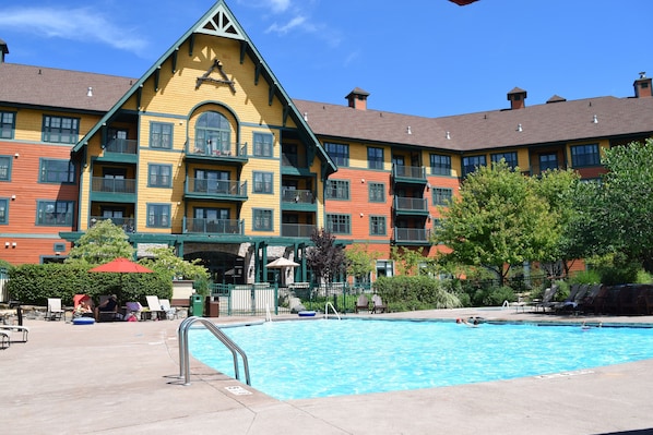 Swimming pool view