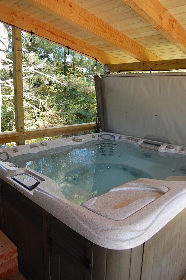 Bubbelpool inomhus