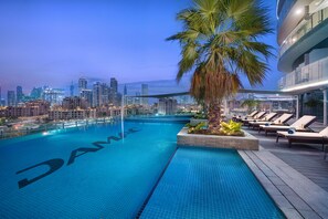 Rooftop pool
