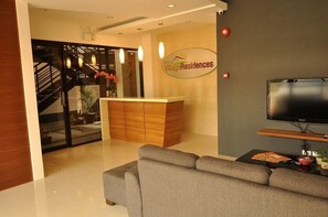 Sala de estar en el lobby