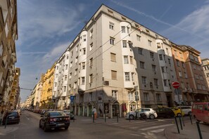 Overnatningsstedets facade