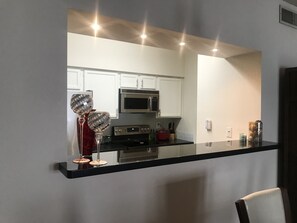 View of the kitchen from Dining roon