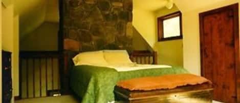 Bedroom with Queen Bed and Sat. TV