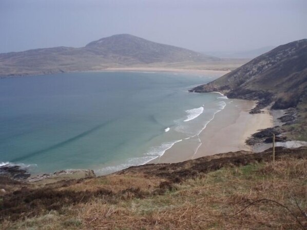 A view of Tra na Rossan beach from Atlantic Drive