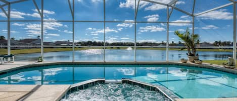 The BEST pool view in Hampton Lakes - no staring at a wall or other home 