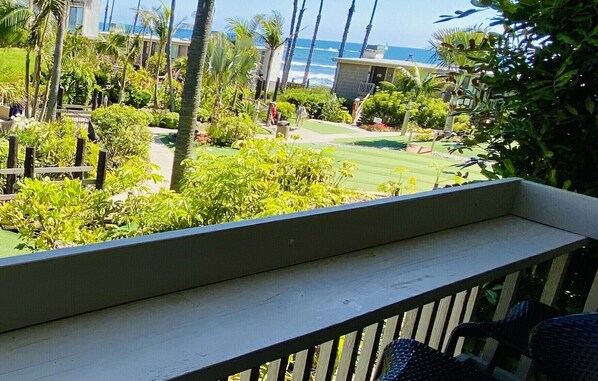 View from balcony 