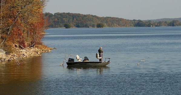 Fishing on Kentucky Lake