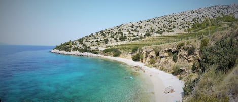 Beach in Front of the Villa