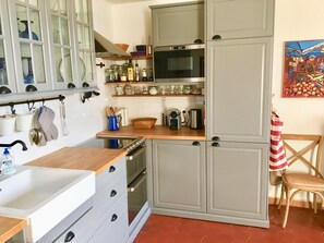 The Kitchen is completely renovated and fully equipped to make great meals.