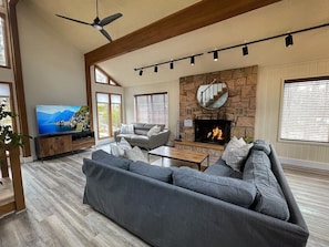 Fireplace and entertainment year round (Firewood provided during winter months)