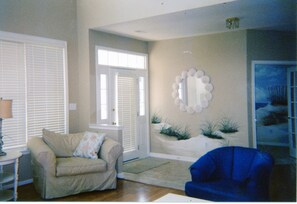 Foyer seen from living room