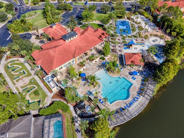 Clubhouse aerial