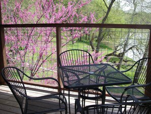 Wrap around deck with River View