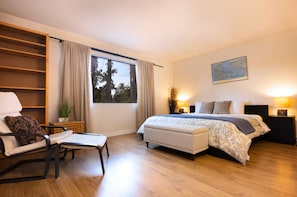 Spacious master bedroom.