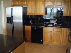 Modern kitchen and appliances 