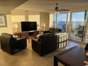 Main living area directly over looking the Gulf of Mexico