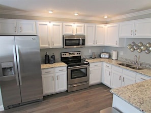 Bright and open kitchen