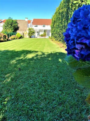 Blue hydrangea really personifies the amazing calmness you can expect here