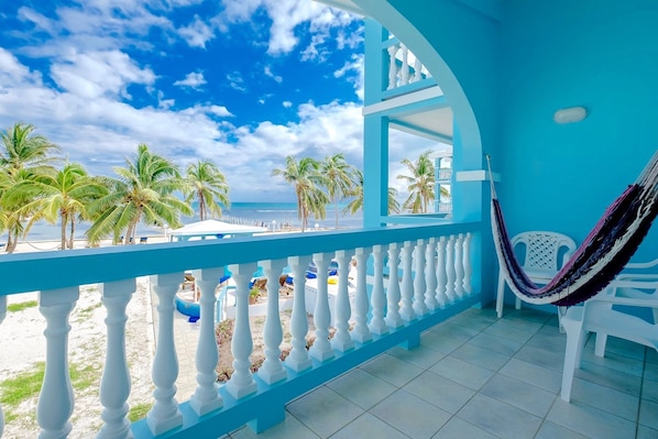 Balcony with hammock & amazing view!