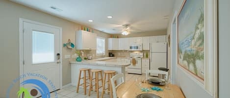 Dining Area and Kitchen