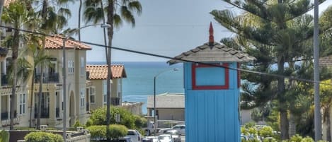 View from Master bedroom and distance to beach access