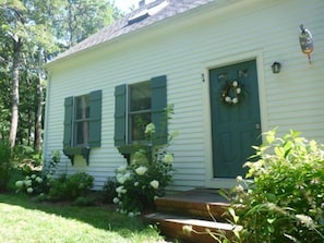 Front of the cottage.  