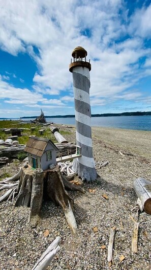 Sunset Lagoon Lighthouse.