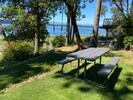 Your backyard picnic area, view of Olympic Mountains, Lagoon & Puget Sound.