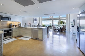 American kitchen, pantry side on side